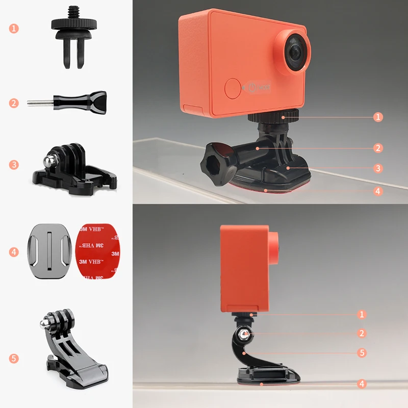 Xiaomi Mi Seabird 4K Экшн-камера 4 k/30FPS Hisilicon Hi3559 wifi Подводная Водонепроницаемая спортивная видеокамера