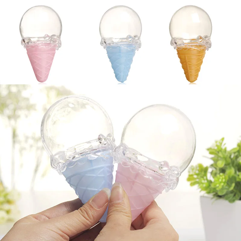 Креативная коробка для палочек мороженого и конфет пластиковый прозрачный