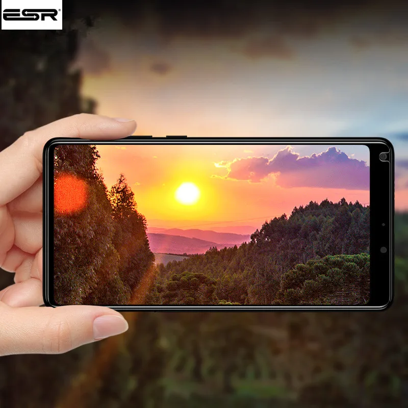 Защитное стекло для экрана ESR xiaomi mi x 2s из закаленного стекла для xiaomi mi Mix 2s 3D 9H анти-Blu-Ray Защитная пленка для экрана mi x 2