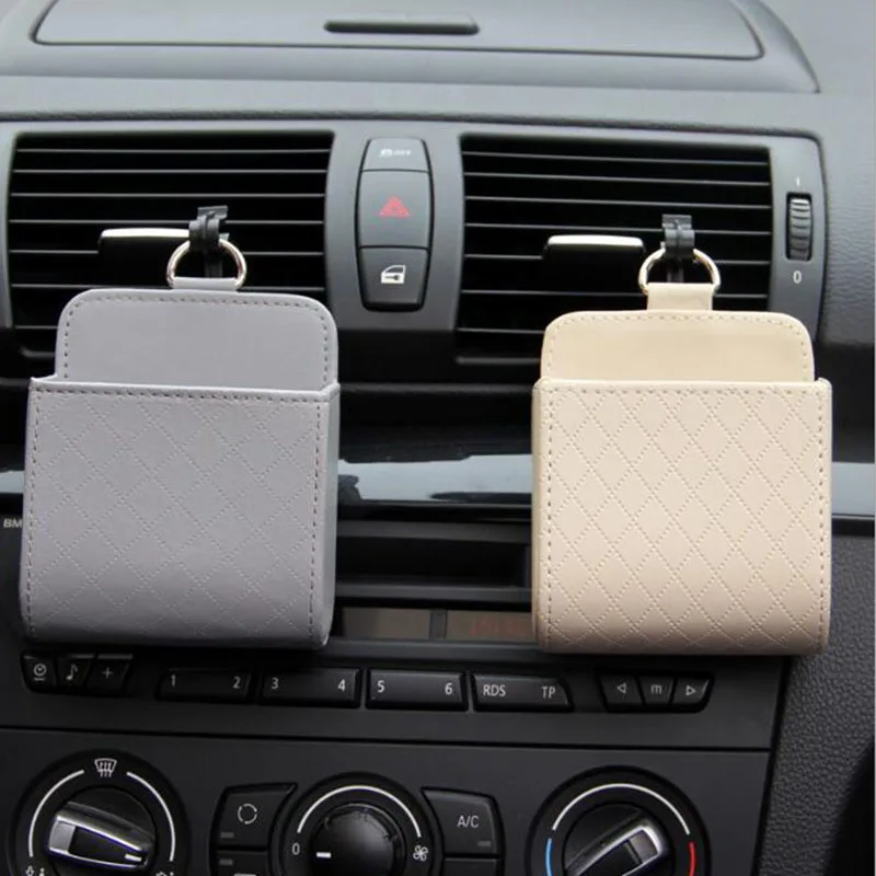 1 шт. автомобильный контейнер для мусора из искусственной кожи|Орнаменты| |