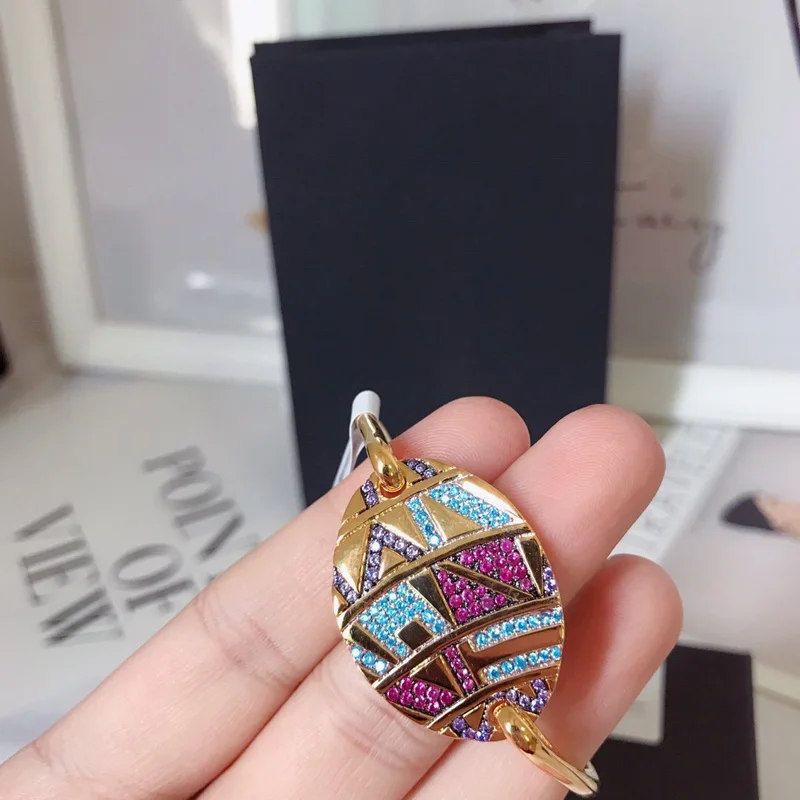 Модный шарм из стерлингового серебра копия 1:1 желтый серебряный Многоцветный