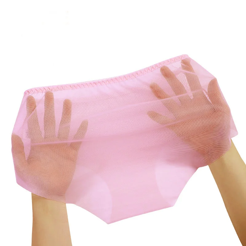 Женские прозрачные трусики ультратонкое нижнее белье для женщин кружевные