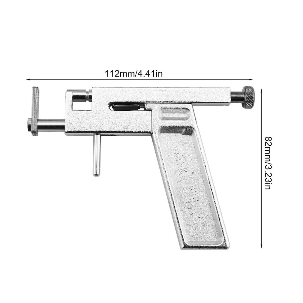 

Professional Safe Steel Ear Nose Navel Body Piercing Gun 72pcs Studs Tool Kit Set with Durable Box ACEHE