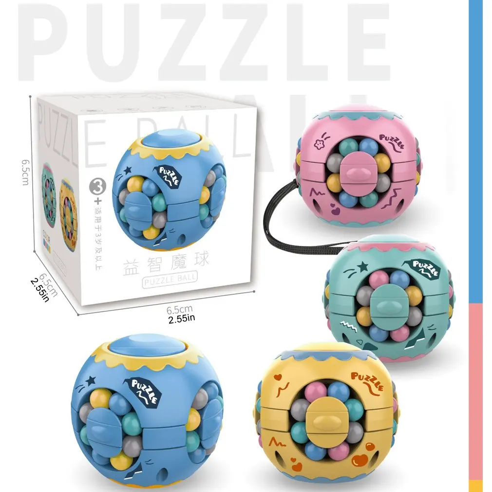 

Mini Multiple Functions Fidget Spinner Gyro Relieves Stress Develop Intelligence Rotating Cube Toy For Kids Adults