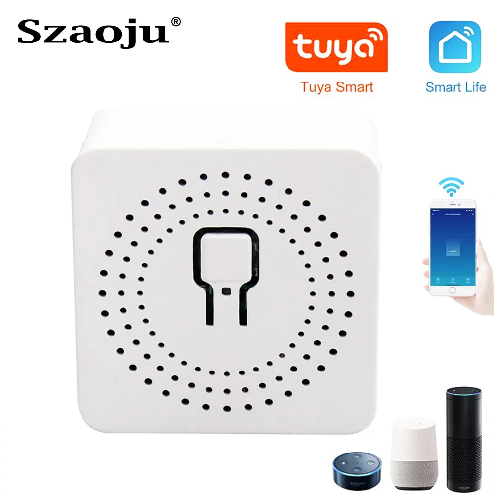 

Умный мини-переключатель Szaoju, 16 А, с функцией Wifi