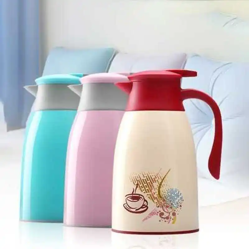 Insulation Pot Household Glass Liner Thermos European Vacuum kettle Small Kettle Insulated Cup Stainless | Дом и сад