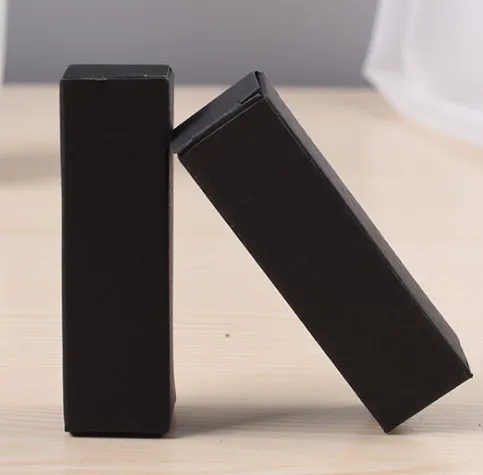 

6 sizes 10ml/20ml/30ml/50ml/100ml White Black Kraft Paper Lipstick Essential oil Box Dropper Bottle Cosmetics Gift paper Box