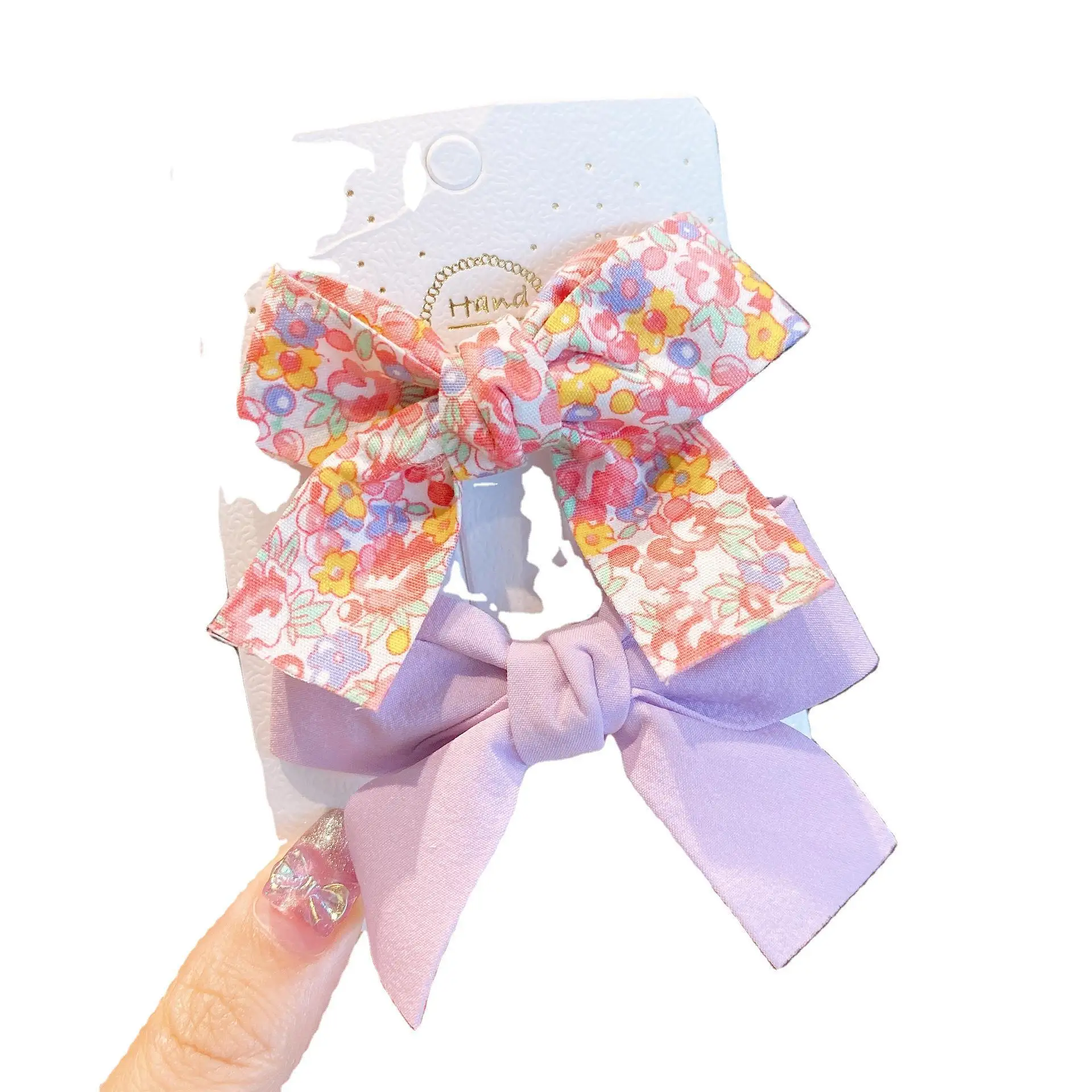 

2Pc Hairpin Spring Kid Cute Hairpin For Children Korea Style Bow Hairpins Cute Sweet Girl Hairpin