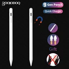 Для iPad карандаш Apple ручка стилус для Apple Pencil 2 1 для iPad Air 4 2021 Pro 11 12,9 2020 Air 3 10,5 2019 10,2 Mini 5 сенсорная ручка