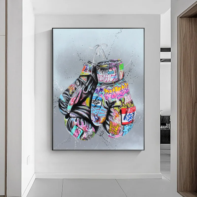 

Canvas Poster Lover Kissing Graffiti Art Canvas Paintings Art Posters And Prints Abstract Street Art Wall Pictures Home Decor