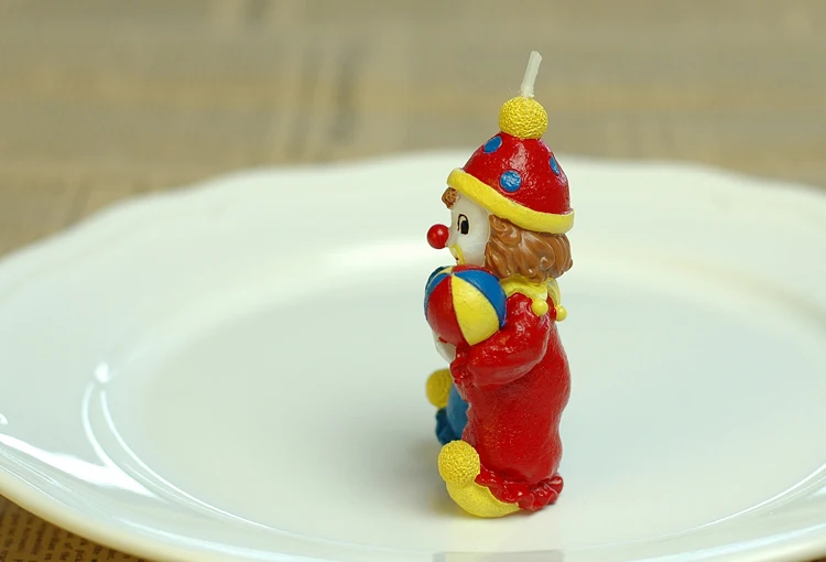 Милый клоун для маленьких мальчиков Вечерние крещения Подарок на день рождения