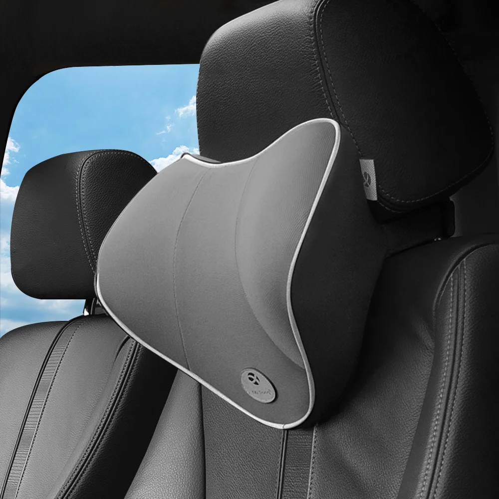 

Car Neck Headrest Pillow Car Accessories Cushion Auto Seat Head Support Neck Protector Automobiles Seat Neck Rest Memory Cotton
