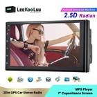 Автомагнитола LeeKooLuu на Android, универсальный мультимедийный видеоплеер с GPS, для Volkswagen, Nissan, Hyundai, Kia, toyota, типоразмер 2 Din