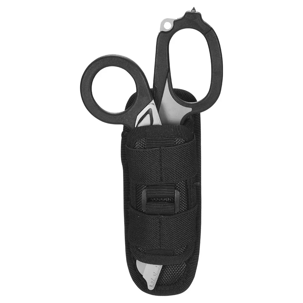 

Dropship Raptor Emergency Response Shears with Strap Cutter and Glass Breaker Black ith Strap Cutter Safety Hammer with Holster