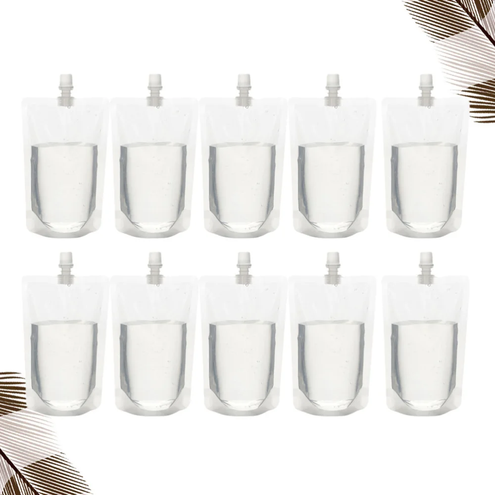 30 шт. прозрачные колбы для напитков 200 мл|Плоские фляги| |