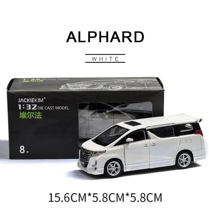 Модель автомобиля Toyota Elfa игрушка-няня черная игрушечная машинка светильник кой