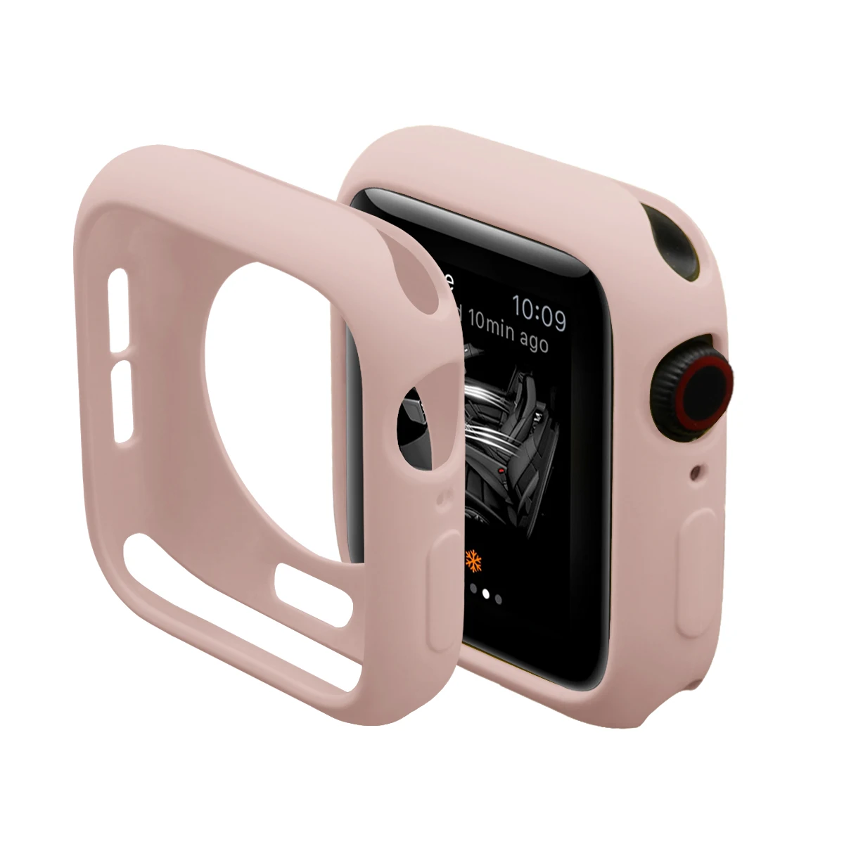 Чехол для Apple Watch, версии 5/4/3/2/1 40 мм 44 нуля; Цвет Розовый Красочный мягкий чехол s для наручных часов iWatch, версия 3, 2, 42 мм, 38 мм
