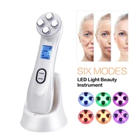 5 in 1 mesotherapy electroporation rf radio frequency facial beauty device face lifting face care skin tightening rejuvenation