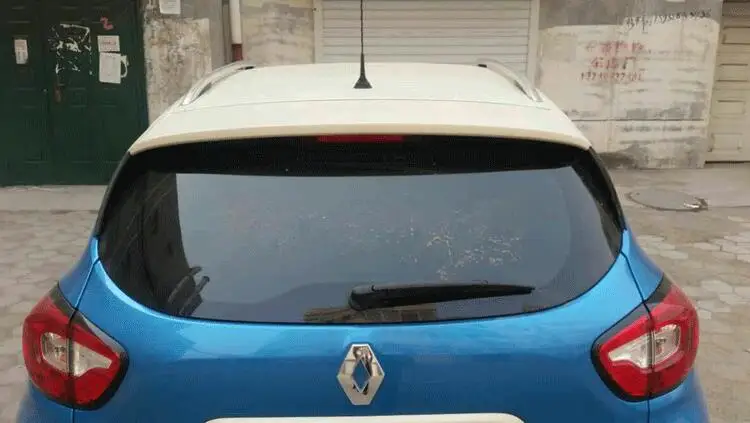Алюминиевый сплав автомобильный багажник на крыше автомобиля несущая штанга серебро Подходит для Renault Captur