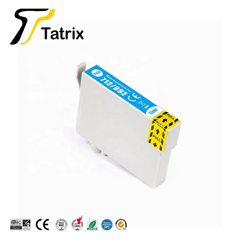 Tatrix T0711- 4 цветной совместимый чернильный картридж для принтера Epson Stylus