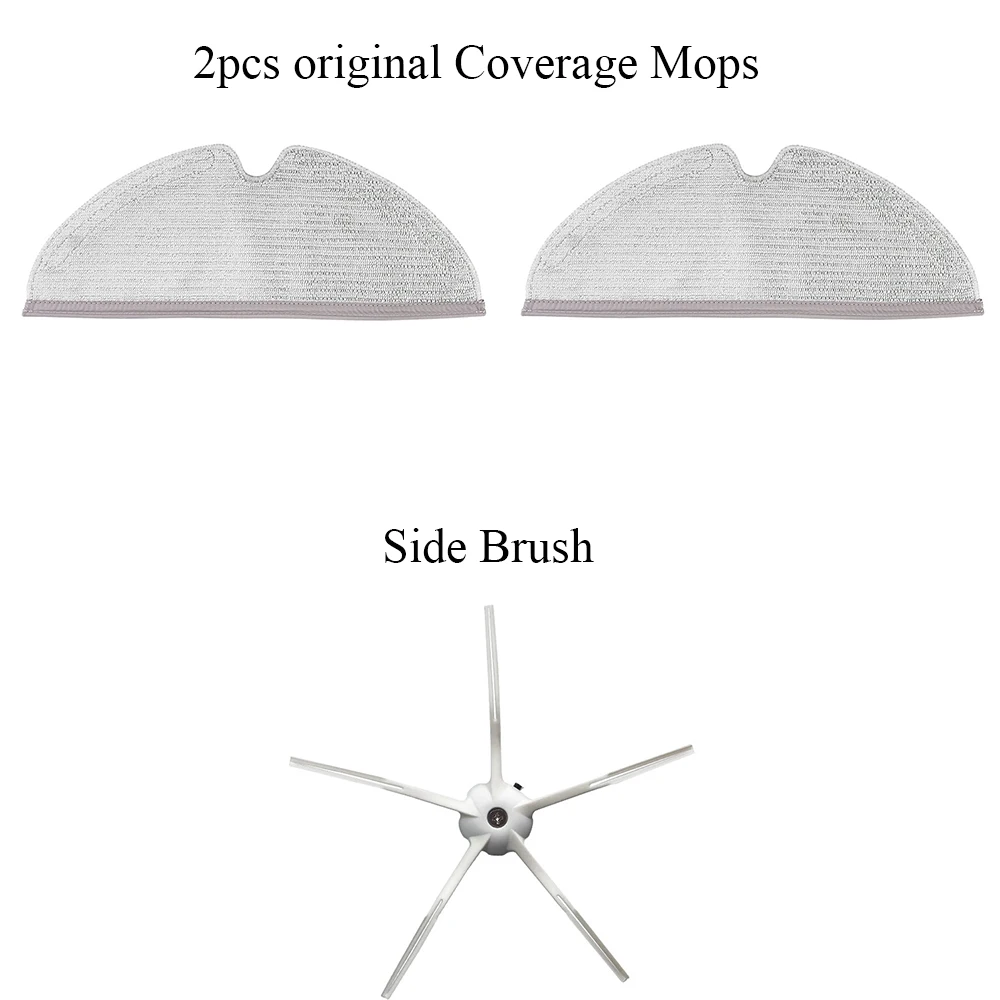 Швабра Roborock с полным покрытием запчасти для боковых щеток детали пылесоса Xiaomi S5