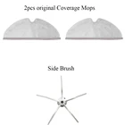 Швабра Roborock с полным покрытием, запчасти для боковых щеток, детали для пылесоса Xiaomi Roborock S5 MAXS50S55S6S6 MAXV, оригинал