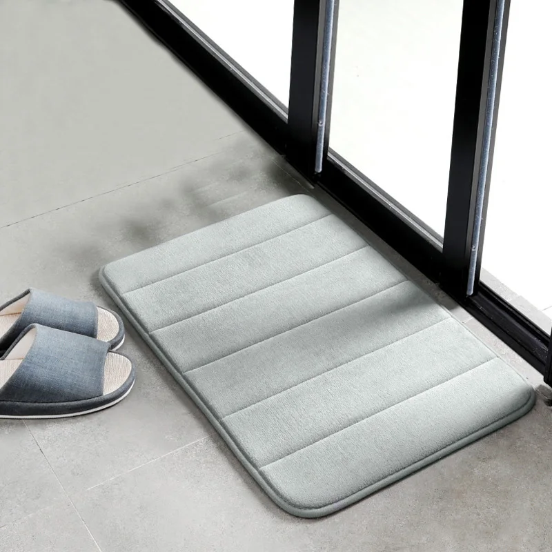 Противоскользящий коврик для ванной современный из пены с эффектом памяти