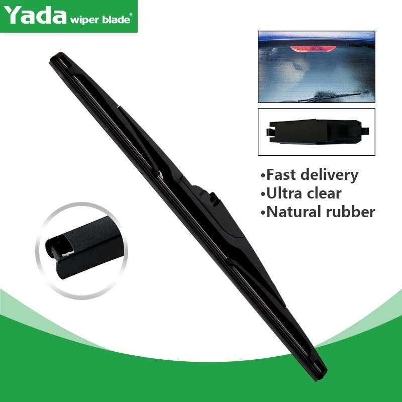 

Wiper Blades For 17-18 BUICK GL6 Natural Rubber CarWindshield Windscreen Rear Window Length 10 Inches