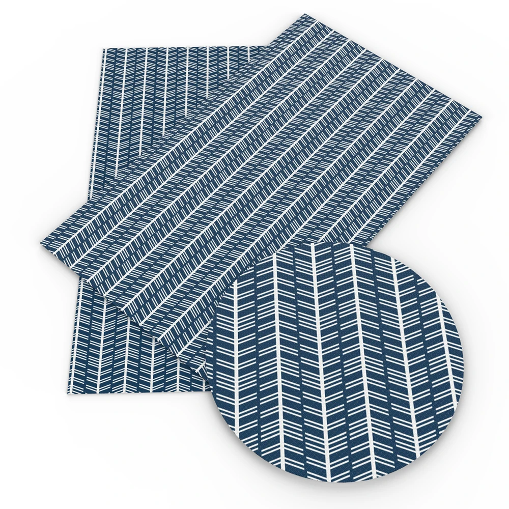 David accessories 20*33cm Dots Stripe Faux Artificial Synthetic Leather Fabric DIY Sewing Garment HairBow Bags Material 1Yc8054 | Дом и сад