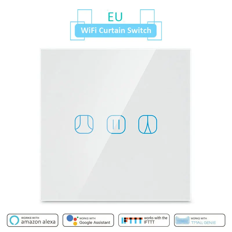 Умный дом EU Tuya Smart Life Wi Fi переключатель для штор затвора роликом Электрический
