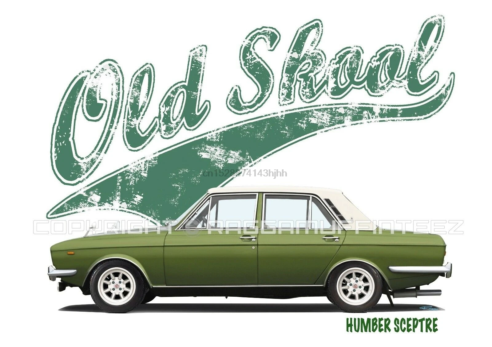 

HUMBER SCEPTRE t-shirt. OLD SKOOL. CLASSIC CAR. MODIFIED. RETRO