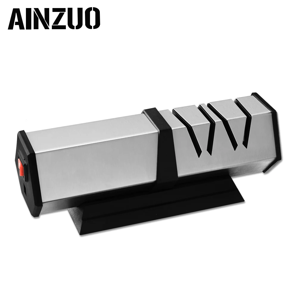 AINZUO кухонная электрическая шлифовальная машина для ножей моторизованная