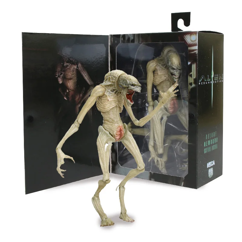 

NECA Alien Egg Sewer Mutation Warrior Alien Exclusive Figure Aliens Xenomorph 1986 Blue Brown Alien Egg Facehuggers Chestburster