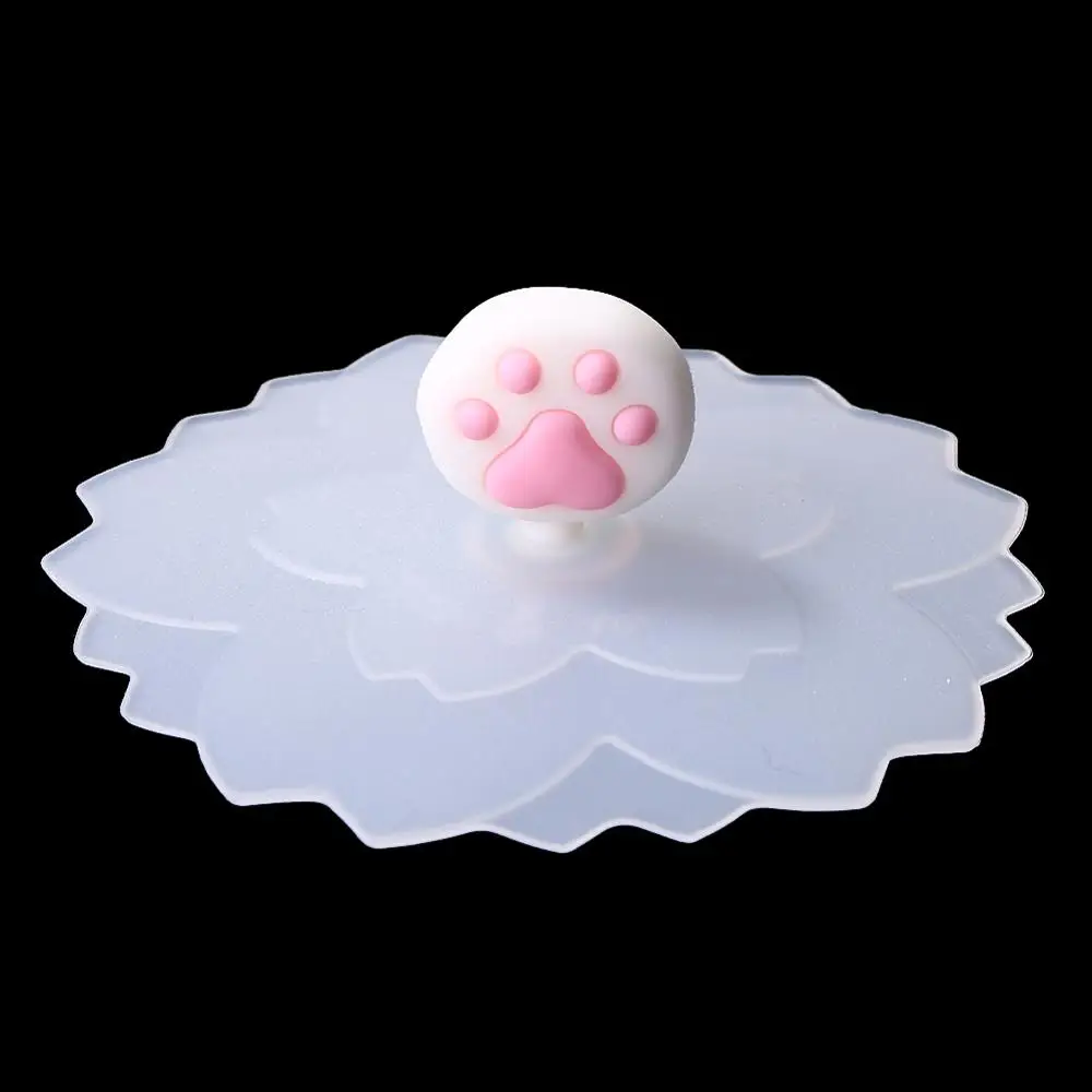 Пищевые силиконовые крышки для чашек, крышка для фруктов, термостойкая кофейная Герметичная крышка, инструмент для кухни, защита от пыли, крышка для чаши, уплотнения, стеклянные кружки