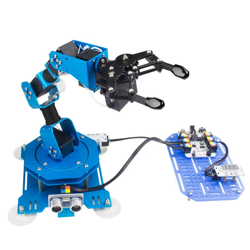XArm 6 DOF рука робота DIY Полный металлический робот автобус ручной комплект