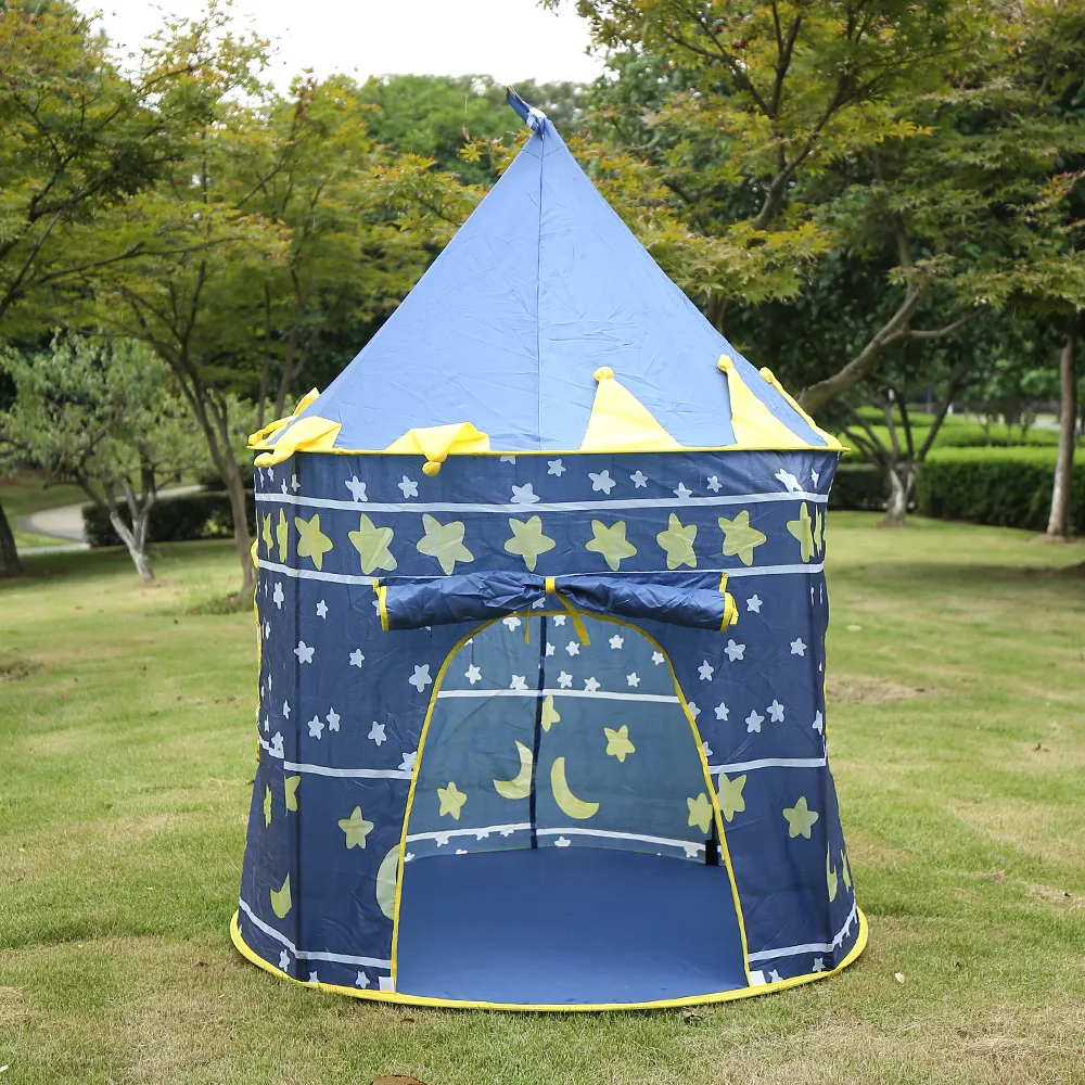 Игровая палатка принцесса принц портативная складная детский замок для