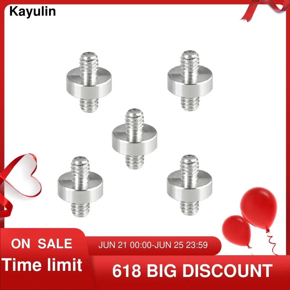 Двухсторонний винтовой адаптер Kayulin с наружной резьбой 1/4 20 дюймов на наружную