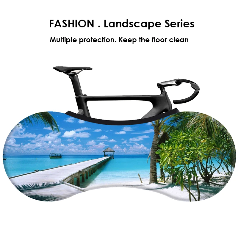 Пылезащитный чехол HSSEE для велосипеда эластичная ткань шоссейного колеса 26 29