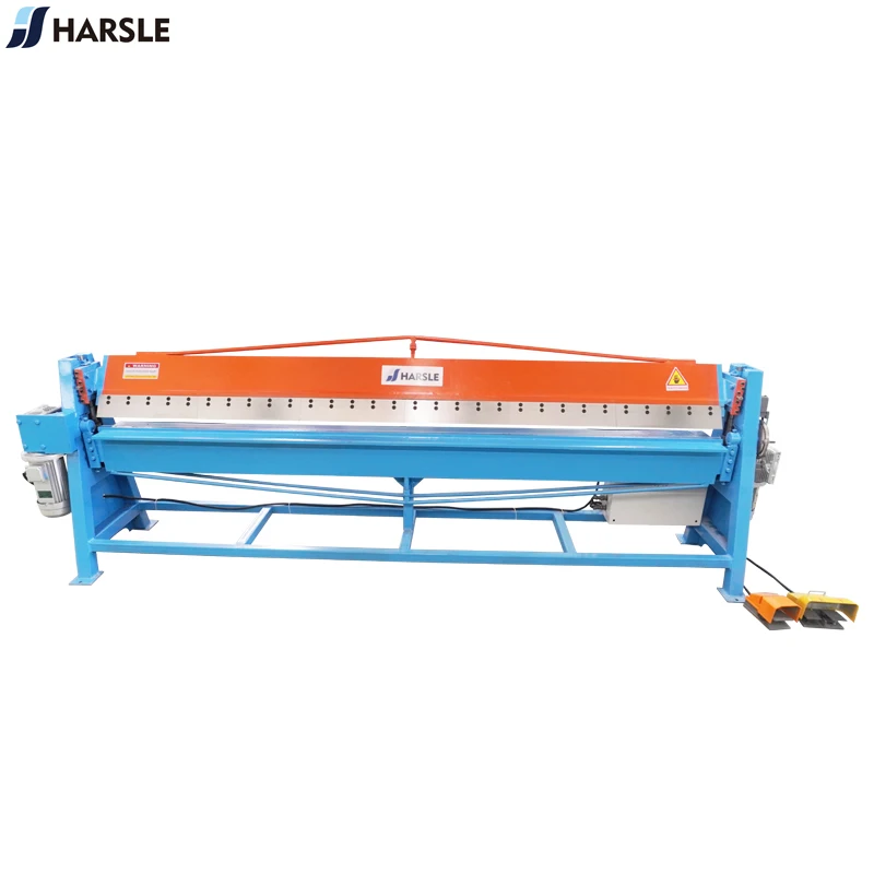 HARSLE  High Quality 1.5mm Electric Steel Door Folding Machine for Sheet Bending