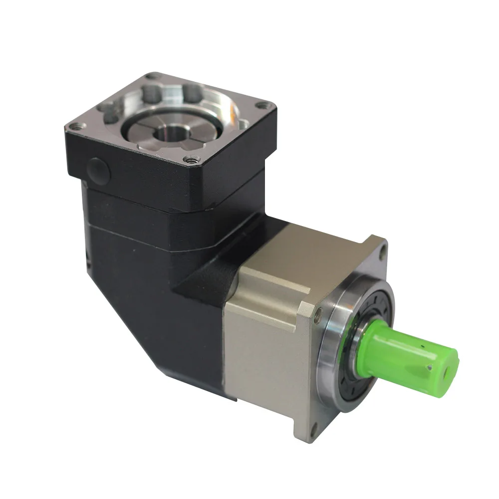 

Precision Helical Gear Reducer High Torque Planetary Gearbox right angle for Servo and Stepper Wholesale Precision 90 degree