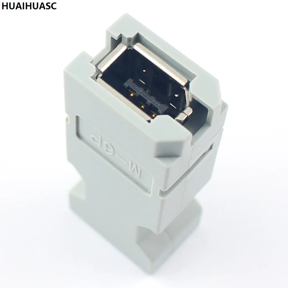 1 шт. Firewire IEEE 1394 кабель адаптер для разъемов 6 штифт разъем под пайку