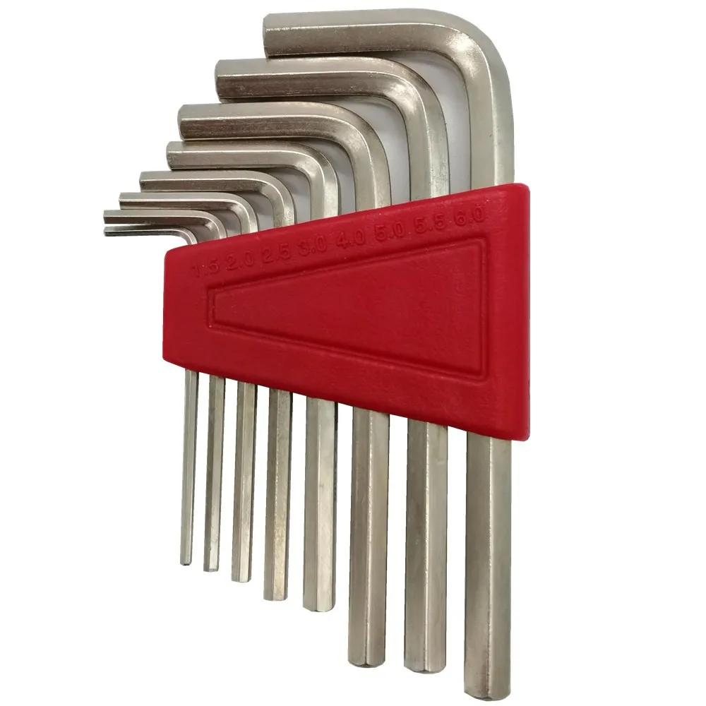 Кабельный тестер кабеля 8 шт. шестигранный ключ L Форма шестиугольный Эллен