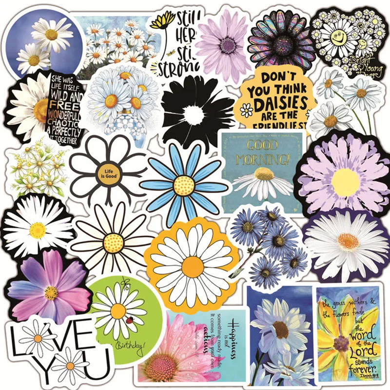 

10/30/50 шт., маленькие милые Маргаритки