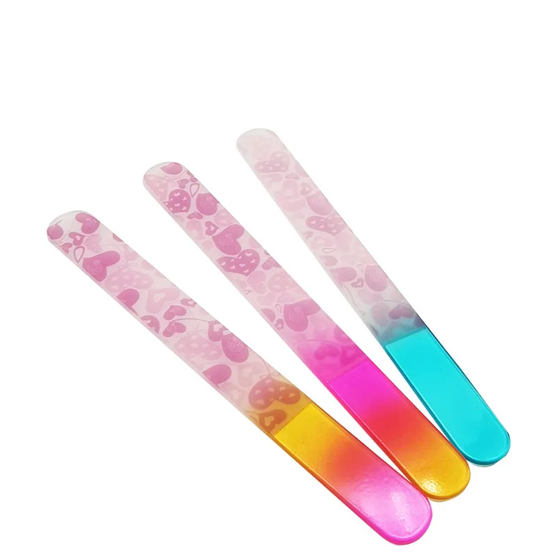 Прочная пилочка для ногтей из хрустального стекла 1 шт./лот 7 дюймов в длину