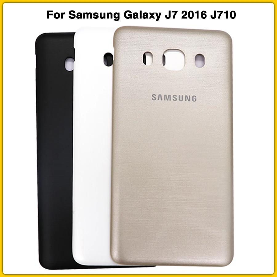 J710 задний Чехол для samsung Galaxy J7 версия J710 J710F крышка батареи задняя крышка