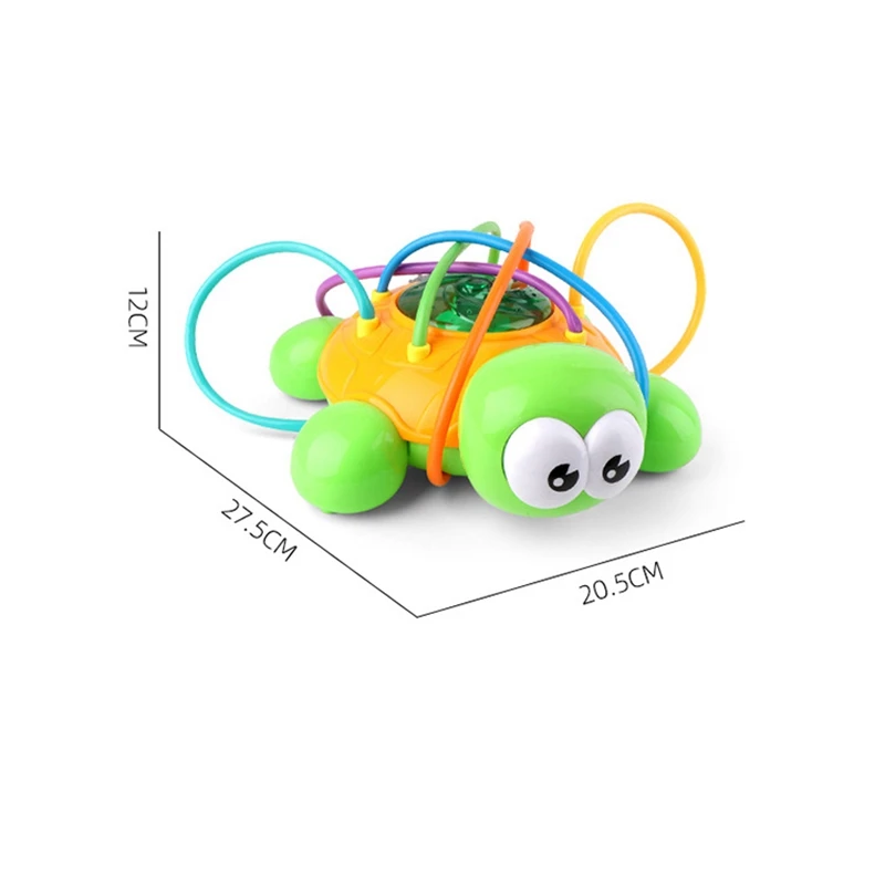 

Baby Bath Toy Funny Rotating Water Spray Toy Children's Water Toy Shower Game for Bathtub Bathroom Outdoor Garden Toy