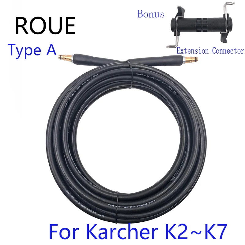 

6 8 10 15 Meters Quick Connect With Car Washer Extension Hose Gun High Pressure Washer Hose Working For Karcher K-series