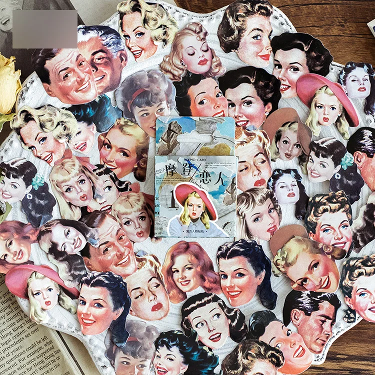 Modern Lovers альбом для стикеров 46 шт./упак. Уплотнение Этикетка наклейки школьные