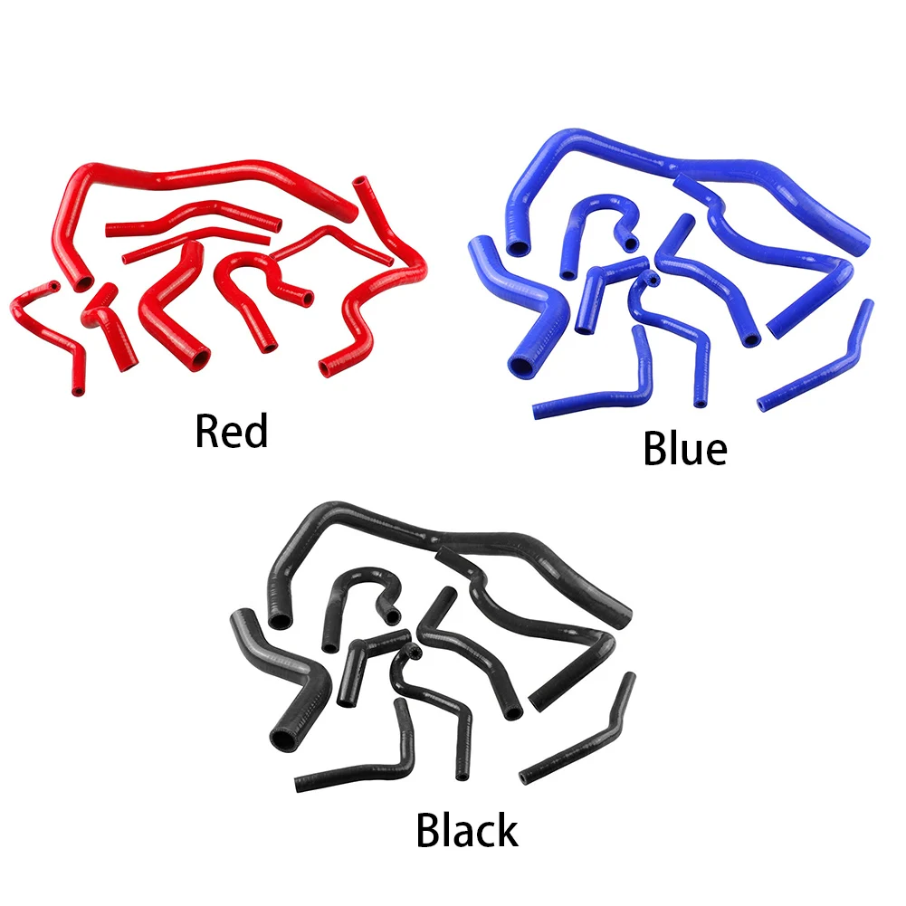 9pcs Replacement Car Pipe Intake Durable Silicone Turbo Tube Heat Resistant Radiator Hose Kit Direct Fit For Civic EG EK 92-00 | Автомобили