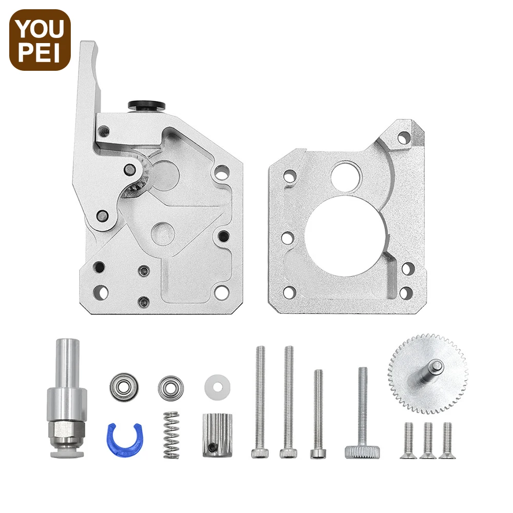 

YOUPEI All Metal BMG Double Gear Extruders for 3D printers, Dual Drive Extruders Bowden, MK8, CR10, Prusa I3, MK3, Ender 3